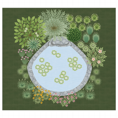 Backyard Pond Landscaping